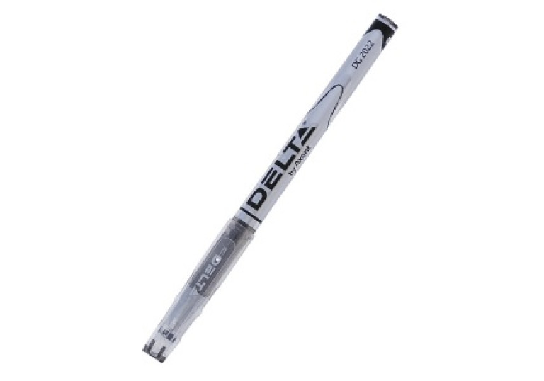 Ручка гелева Delta DG 2022 чорна Ручка гелева Delta DG 2022 чорна