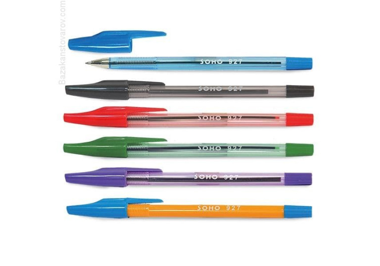 Ручка кулькова SOHO зелена