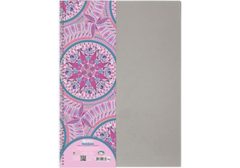 Блокнот А4 80арк бічна спіраль Optima арт О20365