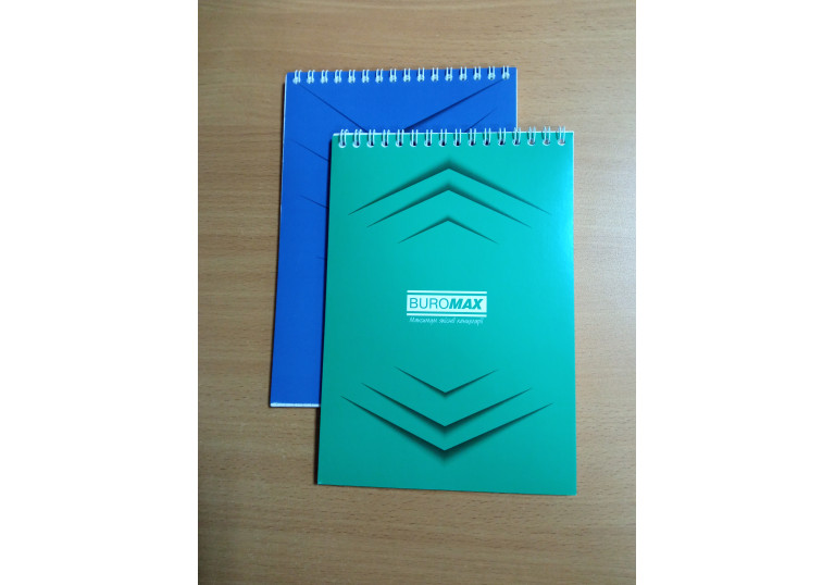 Блокнот А5 48арк на спіралі /верхня спіраль/ВМ-2470 Блокнот А5 48арк на спіралі /верхня спіраль/ВМ-2470