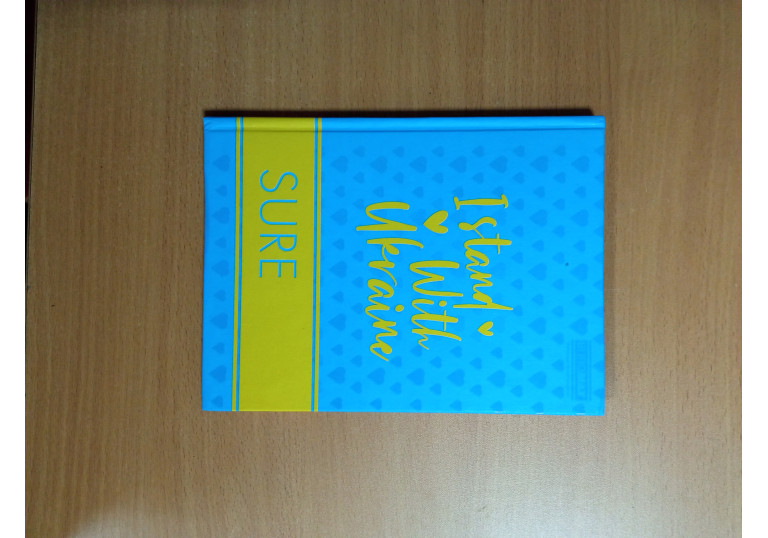 Блокнот А5 96арк BUROMAX STIMOLO,кл., тв. обкл., блакитний BM.24511103-14