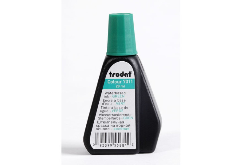Фарба штемпельна Trodat зелена 7011