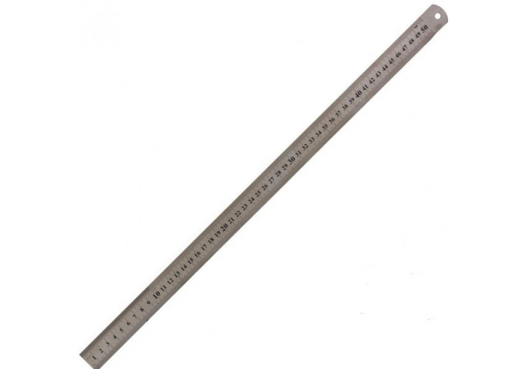 Лінійка металева Buromax 50см ВМ.5810-50