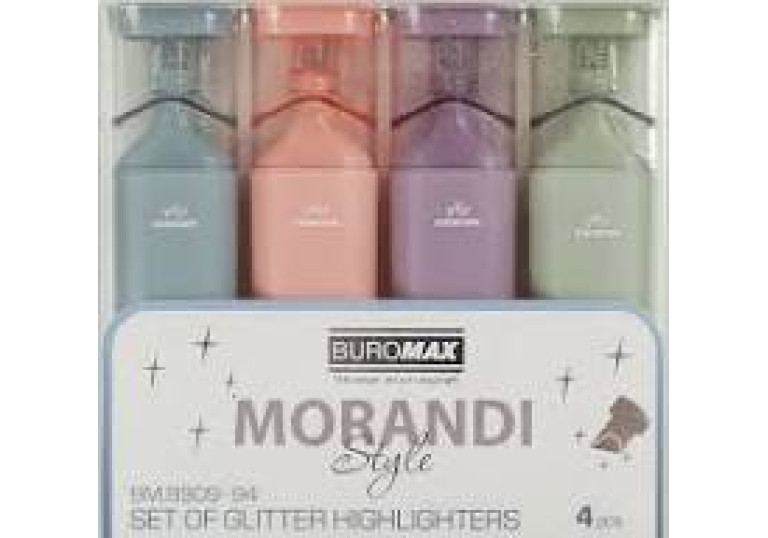 Набір маркерів текстових 4штBuromaxMORANDI STYLE(рожевий, бузковий, оливковий, графітовий)BM.8909-94 Набір маркерів текстових 4штBuromaxMORANDI STYLE(рожевий, бузковий, оливковий, графітовий)BM.8909-94