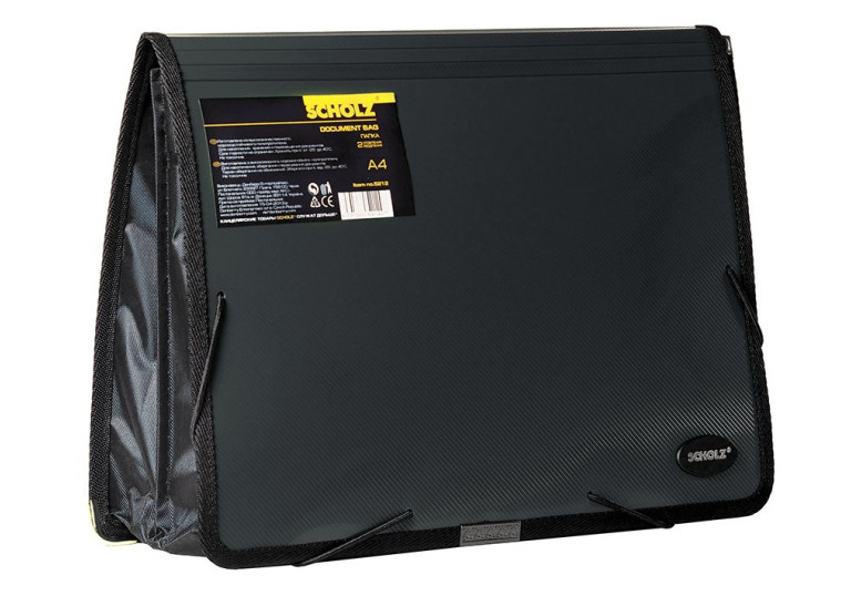 Папка на гумках А4 2 відділення SCHOLZ 5212 Папка на гумках А4 2 відділення SCHOLZ 5212