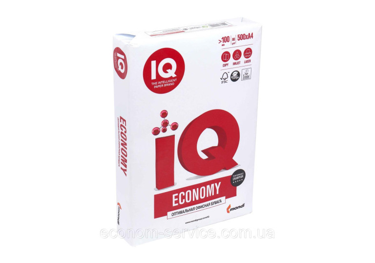 Папір A4 IQ Ekonomy A4 80г/м2 Папір A4 IQ Ekonomy A4 80г/м2