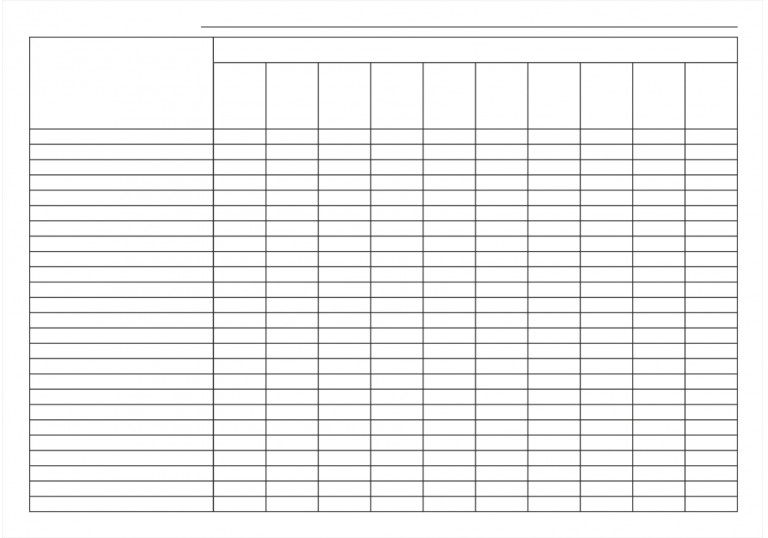 Пустографка А3/2 офсет 240